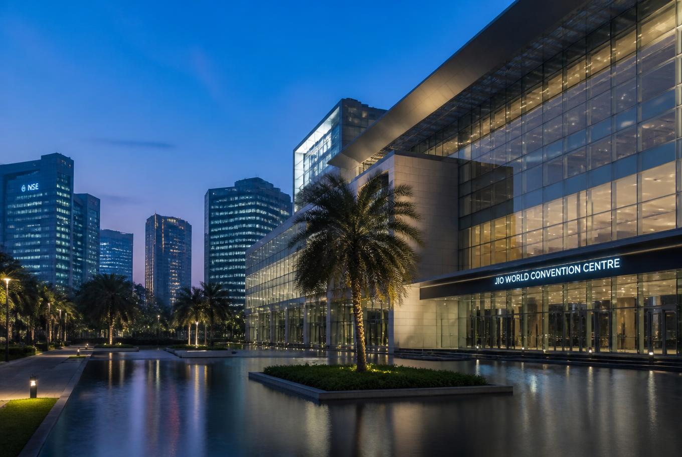Jio World Centre convention campus in Bandra Kurla Complex, Mumbai